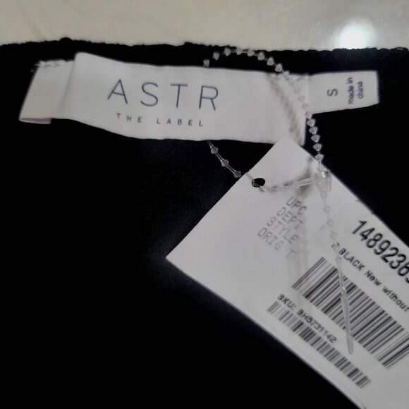 ASTR The Label Corset Bodice Mini Dress Women's Black Sweetheart Neck Zippered S - Picture 11 of 12